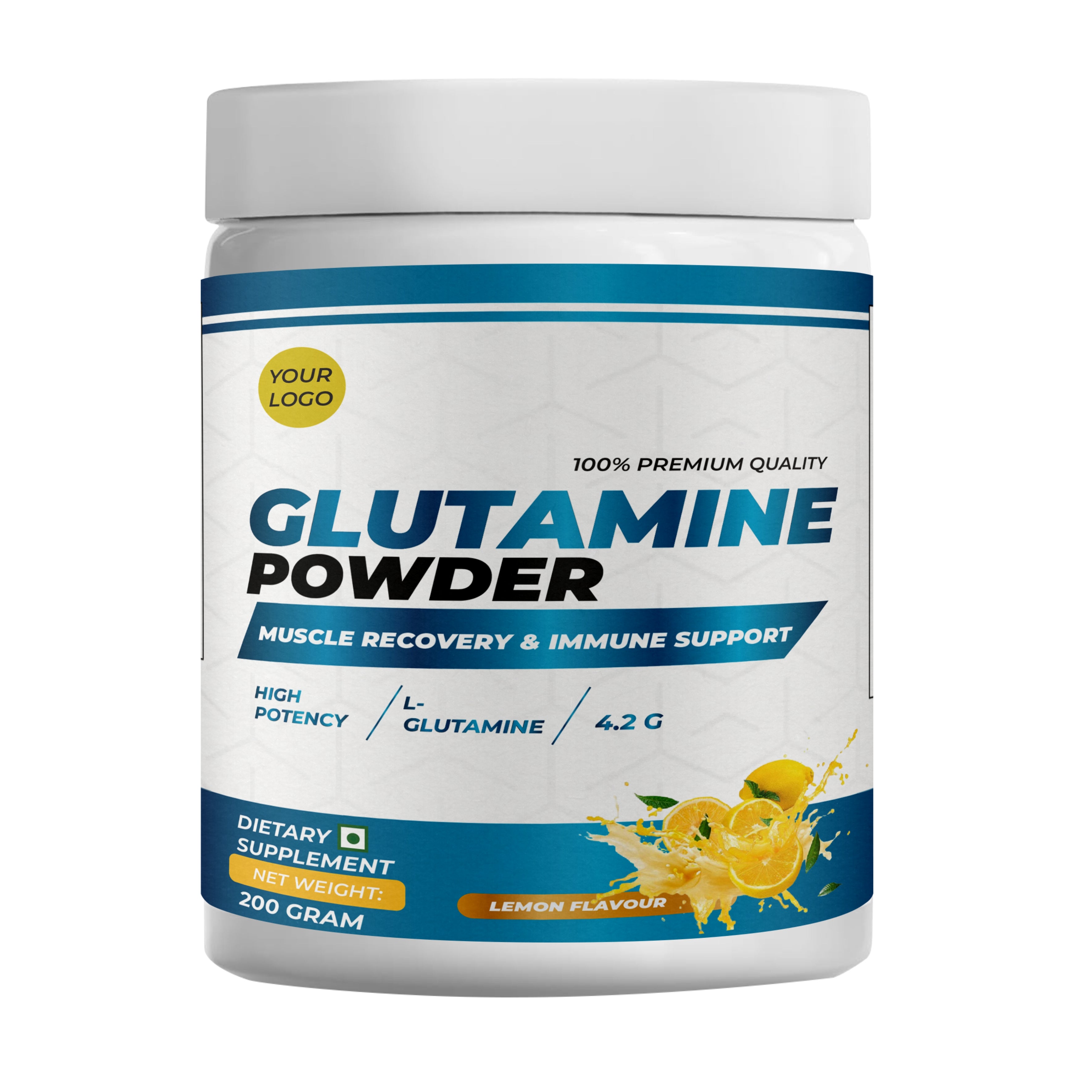 Glutamine Private Label Manufacturer / White Label Third Party Manufacturing
