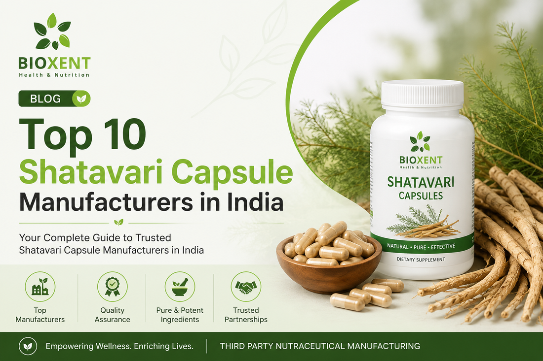 Top 10 Shatavari Capsule Manufacutrers in India