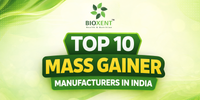 Top 10 Mass Gainer Manufacturers in India