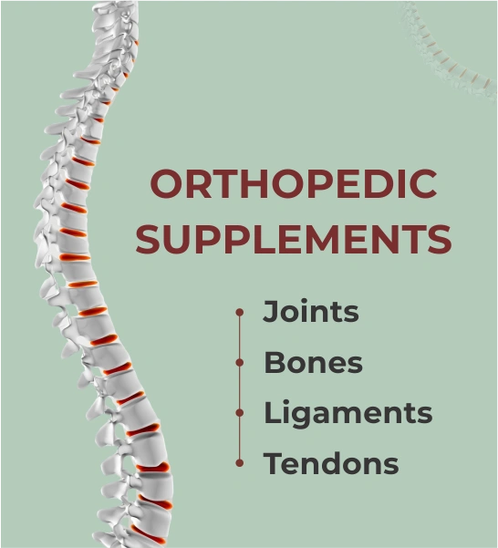 Orthopedic supplement manufacturer India"